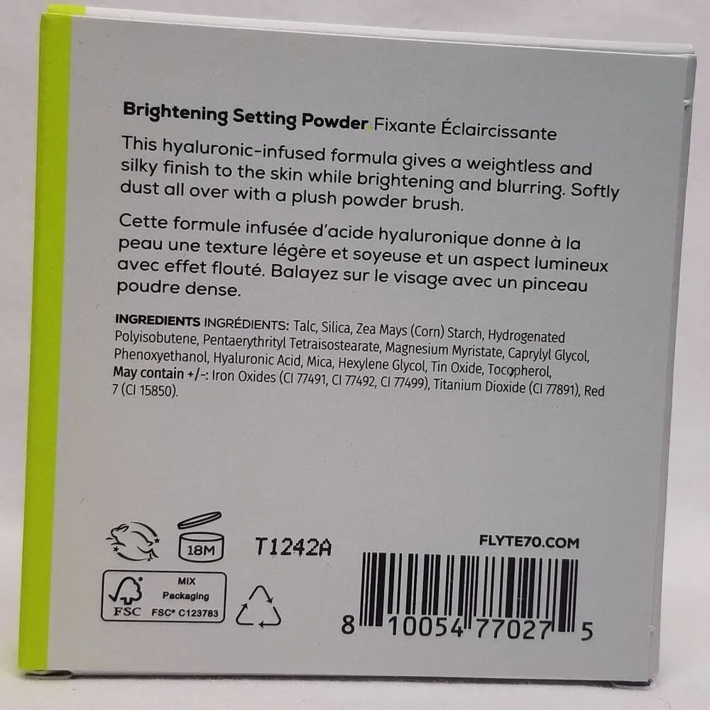 Flyte.70 - The Final Act Lucid Finishing Powder in Holiday